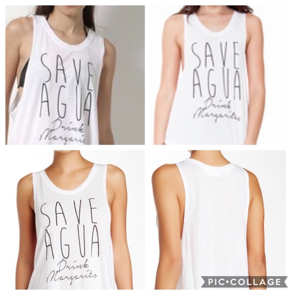 WYLDR Tops - FINAL PRICE NWT SAVE AGUA DRINK MARGARITAS WYLDR